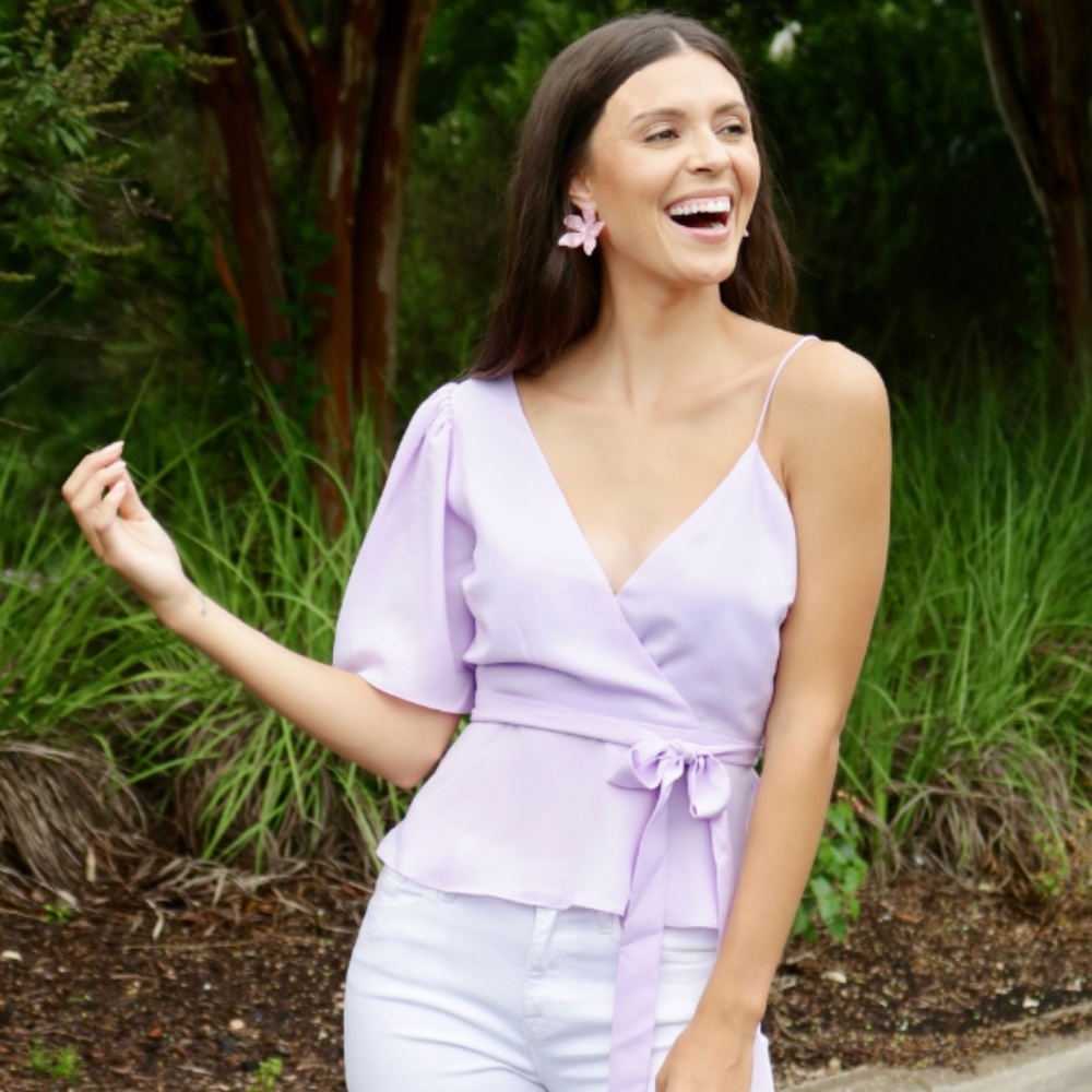 Light purple top